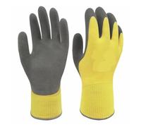 Generico Guanto da lavoro di sicurezza in lattice termico Freeze Flex resistente all'olio agli alimenti isolato caldo inverno giardino sci impermeabile