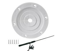 Genérico Guarnizione di copertura per portacanna, guarnizione flessibile per portacandele di, aiuto per lancio attrezzature nautiche multifunzionali per tutta la famiglia e gli appassionati