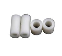 Generico Guarnizione in nylon non filettata in ABS bianco colonna di isolamento cava circolare M3 M4 M5 M6 M8 adatta for scheda PCB 10/20/50 pezzi(11mm,ID4.2x OD.7 (50pcs))