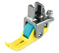 Generico Guida Cucito Magnetica - Piedino a Rullo PRO, Guida Orlatore Universale per Punti Dritti, Accessorio per Orli Perfetti | per Macchine da Cucire Domestiche, Lavora su Jeans, Pelle e Seta