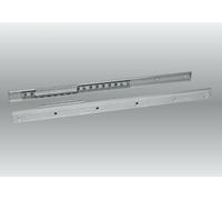 Generico Guide Allungabili in Acciaio per Tavoli con Apertura a Libro Unilaterale - Dimensione Disponibile: Lunghezza mm 850