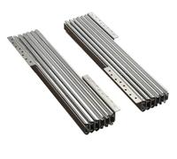 Generico Guide Allungabili Telescopiche per Tavoli Estensibili e Consolle a 6 Elementi - Dimensione Disponibile: 6 Elementi 40 cm