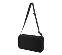 Generico Guitar Holder Storage Bag, Folding Frame Stand Carrier, Adjustable Shoulder Strap and Oxford Cloth Pouch, Instrument Organizer for Outdoor, Camping, Travel, 15.35x3.94x8.66 inches