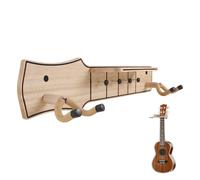Generico Guitar Hooks Wall, Wooden Walls Hanger, Mount Guitars Holder Hook Stand Acoustic Electric Bass for Studio, Bedroom, Music Room, Home, Practice Space, Display, 3.82x7.87x5.12 Inches