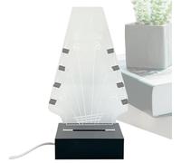 Generico Guitar Pick Display, Lighted Picks Holder, Dust Proof Storage Case, Acrylic Displays Box for Illuminated Organizer, Collectors and Musicians, Studio, Shelf, Music Room, 4.13x3.15x7.09 Inches