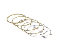 Generico Guitar String - Brass 6 Pcs Folk Guitar Strings, Guitars Parts Replacement, Acoustic Replacement String, Heavy Gauge Musical Instruments Parts For Beginners Performers Music Lovers