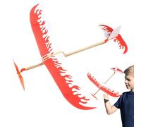 Generico Gummiband Flugzeug - Fluggleiter Bausätze Spielzeugflugzeug Klassisches Design | Für Draußen, Schulprojekt, Entdeckungsspiel & Grundlagenmechanik