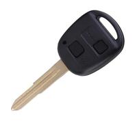 Generico Guscio Chiave Cover Telecomando 2 Tasti Auto Compatibile con Toyota Yaris Rav4 Corolla Celica