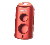Generico Guscio Chiave Telecomando Compatibile con XMAX X-Max 400 AEROX QBIX 125 155 250 300 400 2015-2020(Red Aerox Logo)