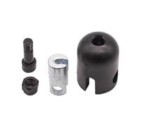 Generico Gym Machine Cable Stoppers - Fitness Wire Rope Ball Stopper Set | Pulley Cable LAT Pulldown Crossover for Seated Row Strength Home Gym Back Shoulder Arm Workout