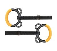 Generico Gymnastics Rings Bar - Strength Training | Adjustable Pull-Up Rings for Children with Safety Straps, Outdoor Exercise, Stretching, Fitness Fun And Upper Body Development
