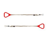 Generico Gymnastics Rings - PP, Kids Swing Rings, Non-Slip Grip Design | Adjustable Pull Up Ring, Home Gym Accessories for Backyard Play, Garden, School Playground, Indoor Exercise, Park Fitness