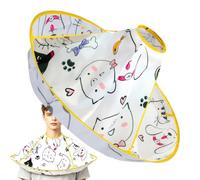 Generico Hair Cutting Umbrella Cape Foldable Reusable Haircut Apron