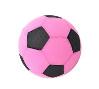 Generico Hallenfußball Kinder - Aufblasbarer Stoff Fußball | Leichter PVC Ball Ø25 cm mit Rutschfestem Design & Auslaufsicherer Düse | Weicher Trainingsball für Indoor Spiel