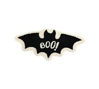 Generico Halloween Bat Door Mat, Outdoor Bat Rug, Gothic Theme Decor, Absorbent, Soft Texture, Non Slip Base, Festive Accent, Easy Cleaning, Cozy Feel, Porch, Entryway, Bathroom, 80x40cm