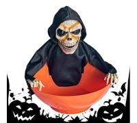 Generico Halloween Candy Holder - Animated Skeleton Holiday Decor