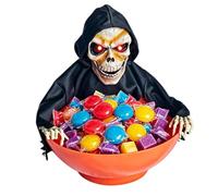 Generico Halloween Candy Holder - Halloween Animated Skeleton Holiday Decor