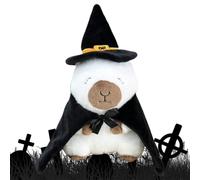 Generico Halloween Capybara Plush Stuffed Animal With Pumpkin Vampire Cape