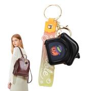 Generico Halloween Cartoon Keychain, Cute Pumpkin Ghost House Lanyard Light