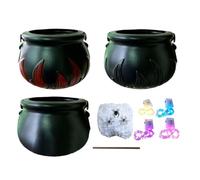 Generico Halloween Cauldron Decor, Witch Kettle Prop, Festive Party Pots