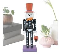 Generico Halloween Centrotavola Spettrale Scheletro in Legno | Decorazione Per Halloween Per Libreria Ingresso Mobile Mensola Del Comodino Scrivania Da Ufficio