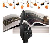 Generico Halloween Desktop Decoration - Spooky Witch Black Cat Pumpkin Ghost Resin Figurines, Horror Decorative Table Centerpiece For Halloween Party Home Desk Shelf Seasonal Ornament