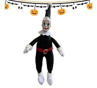 Generico Halloween Doll, Pumpkin Clown Huggable Doll, 13.39x7.87x2.76 Inches Heavy Duty Design, Portable Soft Stuffed Huggers Decorations for Girls, Boys, Parties, Birthday, Celebrations