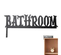 Generico Halloween Door Decorations - Spooky PV C Door Corner Sign | Right Angle Frame Decor for Shelf, Mirror, Cabinet, Home & Party