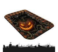 Generico Halloween Door Mat Spooky - Scary Soft Doormat Holiday Decoration-