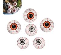 Generico Halloween Eyeball Decorations, Resin Scary Eyeball Horror Props, Realistic Bloody Design, Lightweight Durabled Terror Decor, Tabletop Desk Flower Pot Party Favor Trick or Treat, Resin
