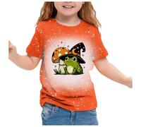 Generico Halloween Felpa Bambini e Ragazzi-Bambine e Ragazze, Felpa Per Bambino Maniche Lunghe Casual Maglione Manica Lunga Sweatshirt Maglione Scollo Rotondo Top Maglietta Per Bambina 3-13 Anni