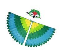 Generico Halloween Felt Wings - Colorful Kids Bird & Costume | Gradient Animal Wings For Dance, Parties & Dress-Up Play