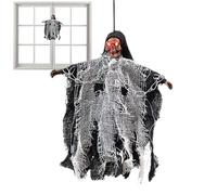 Generico Halloween Ghost Decor, Chain Ornament Prop, Spooky Hanging Decoration, Lightweight Haunting Display, Weather-Resistant Design, for Yard Patio Tree Porch Bedroom Indoor Garden Party