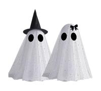 Generico Halloween Ghost Decor - Cute Lighted Battery Operated Table Ghosts