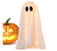 Generico Halloween Ghost Decor, Light Up Scary Table Ornament, Spooky Centerpiece, Indoor Birthday Party Bedroom Haunted Setup Or Photo Display, Easy To Set Up & Display, Versatile Use