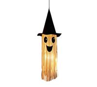 Generico Halloween Ghost Decoration LED Witch Hat Hanging Gothic Decor