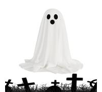 Generico Halloween Ghost Decoration - Lighțup Spooky Figurine | Haunted House Table & Desk Ornament, Indoor Party Decor for Wall, Window, Porch, Yard, Kitchen &Offìce