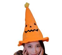 Generico Halloween Ghost Hat - PP Cotton Pumpkin Elf Little Devil Plushing | Skin Friendly Cute Decorative Props | Accessorio in costume da strega leggero per ragazzi ragazzi