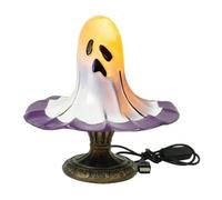 Generico Halloween Ghost Hat Table Lamp - Vintage USB Night Light, Resin