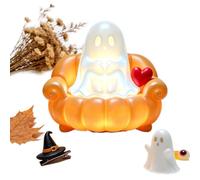Generico Halloween Ghost Light, 3D Printed Ghost Lamp, Cute Halloween Decor
