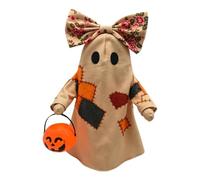 Generico Halloween Ghost Light - Retro Rustic Lamp, 23.62inches Spooky Ghost with Lights for Porches Yards Gardens Lawn Fall Entryway Table Nightstand Bedside, Seasonal Display Lamp