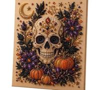 Generico Halloween Ghost Pearl Art DIY Kit, 3D Diamond Painting ，Skull