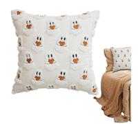 Generico Halloween, Ghost, Pumpkin, Skeleton, Washable Soft Cushion Protector for Outdoor, Workplace, Bedroom, Porch, Kitchen, Nursery, Patio, Sofa, Couch, Living Room 18 X 18 X 3.94 Inches