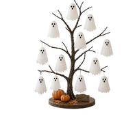 Generico Halloween Ghost Tree - LED Lights Battery Operated Decoration