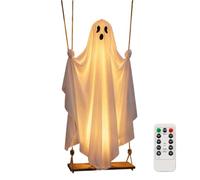 Generico Halloween Ghosts - Outdoor Spooky Swing Giant LED Lights Ornaments