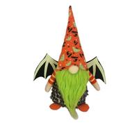Generico Halloween Gnome Plush Toy Glowing Bat Wings Stuffed Figure Decor