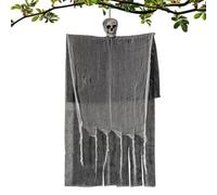 Generico Halloween Hanging Skeleton - Scary Hanging Halloween Ghost, | Flying Skeleton Prop for Haunted House Home Garden Yard Tree