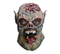 Generico Halloween Head, Latex Hood Costume, 9.06x11.42 Inches Realistic Scary Design and Comfortable Wear, Role Play Prop for Haunted House, Theme Park, Room Decor, Performances