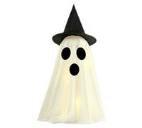 Generico Halloween Lamp - Ghost Night Light Decorations, Battery Operated LED Spooky Lamp, Light Up Ghost Craft | Battery Operated Spooky LED Lamps for Tabletop Home Party Halloween Decoration