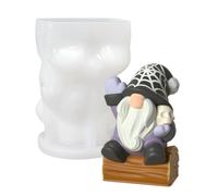 Generico Halloween Molds Silicone | DIY 3D Cute Ghost Gnome Easy Release